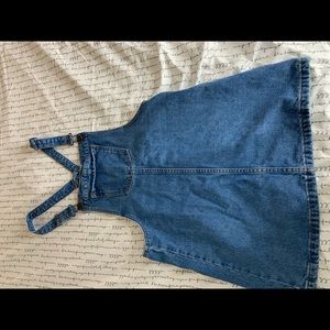 Forever 21 denim overalls
